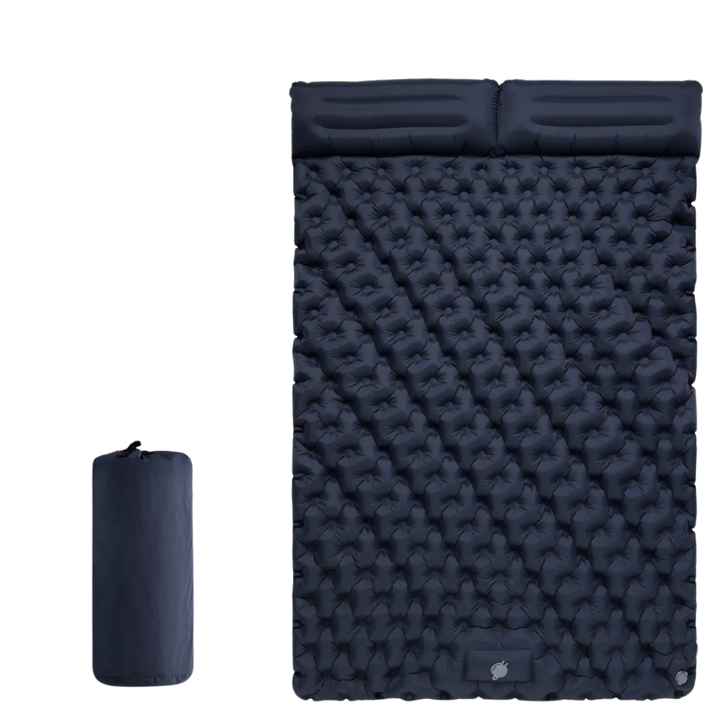 Elowen - NaturVibes le Matelas Gonflable le Plus Compact pour le Camping 2 Personnes