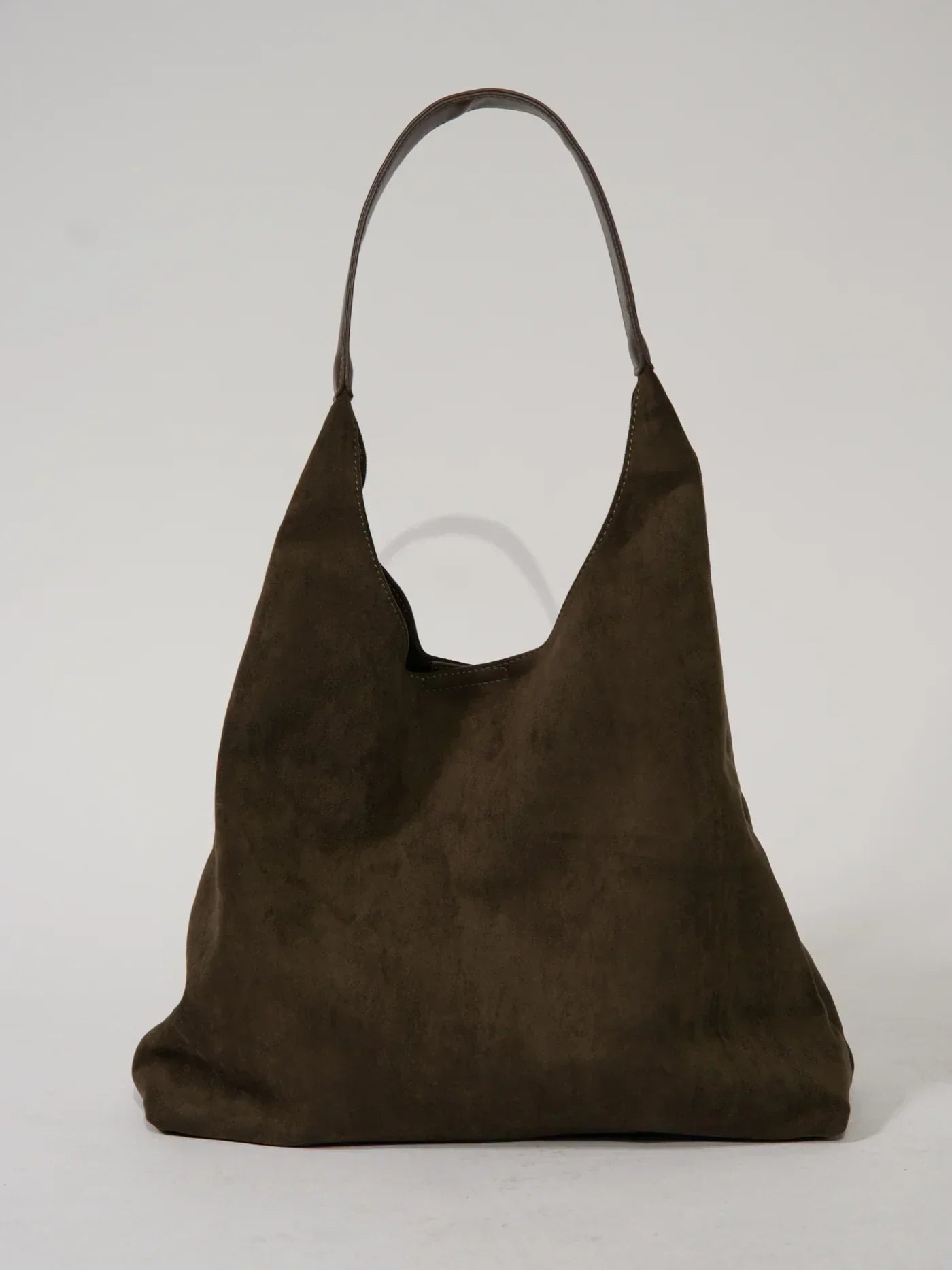 Inès - Sac à Épaule en Daim Doux
