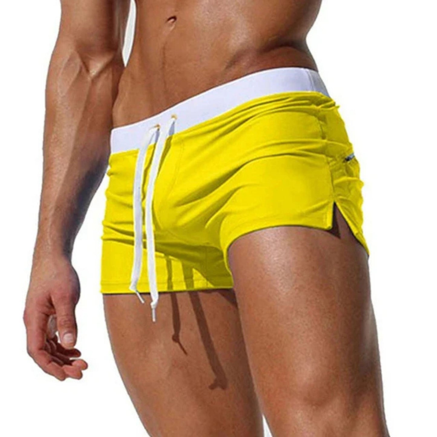 Max | Short de bain pour homme avec cordon à la taille