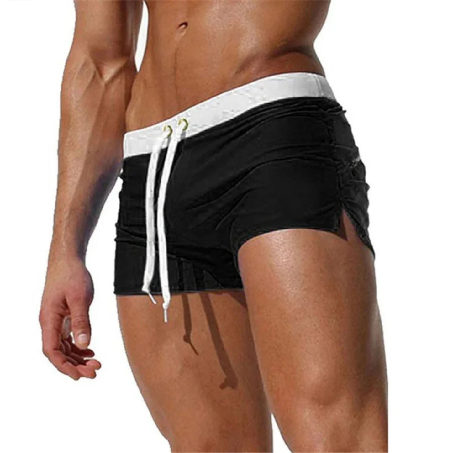 Max | Short de bain pour homme avec cordon à la taille