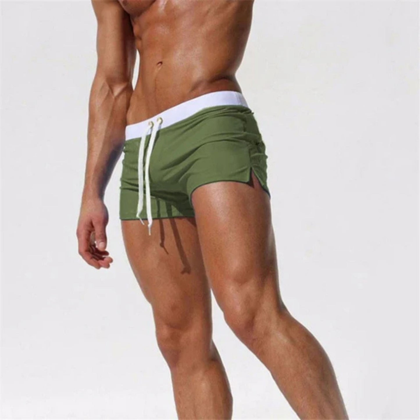 Max | Short de bain pour homme avec cordon à la taille
