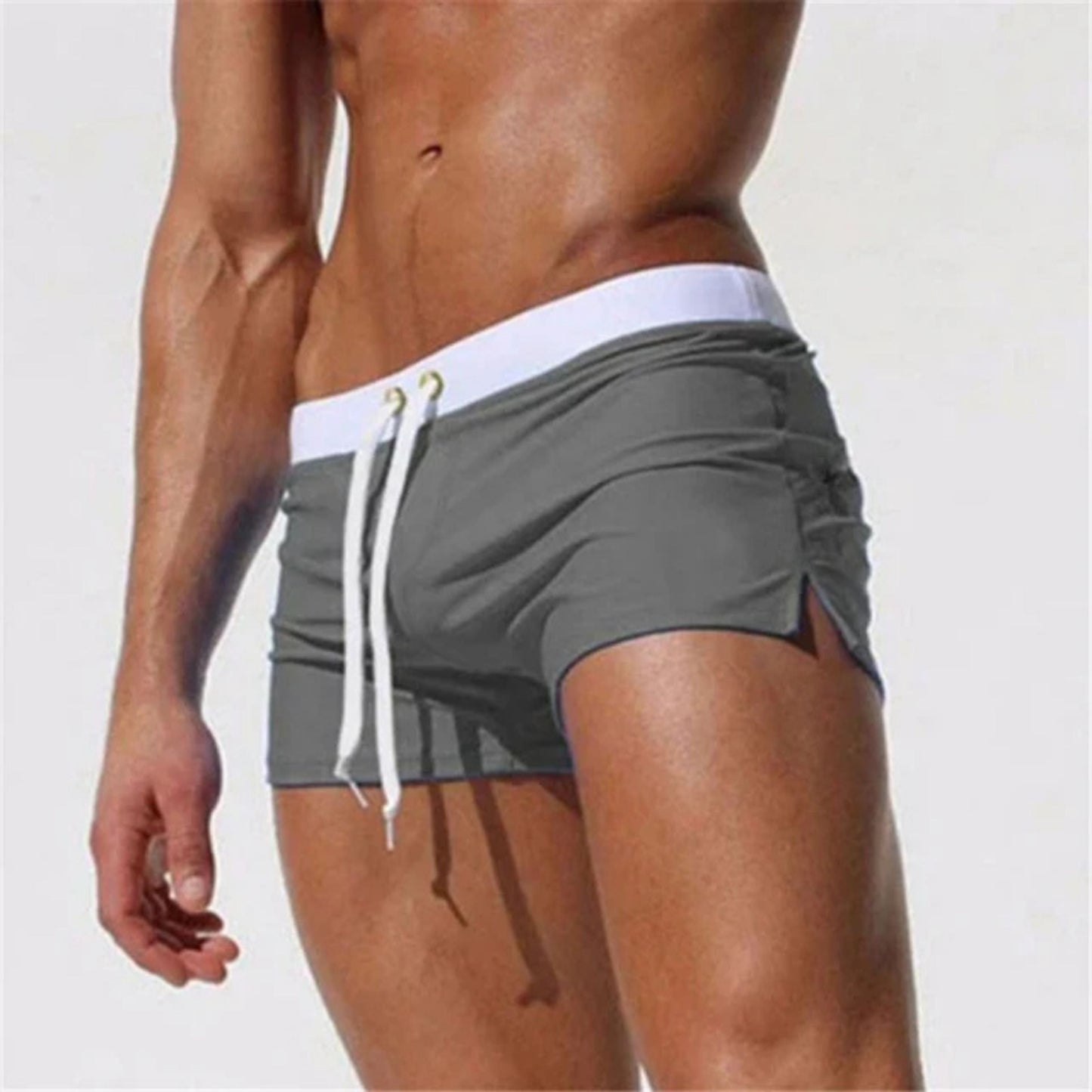 Max | Short de bain pour homme avec cordon à la taille