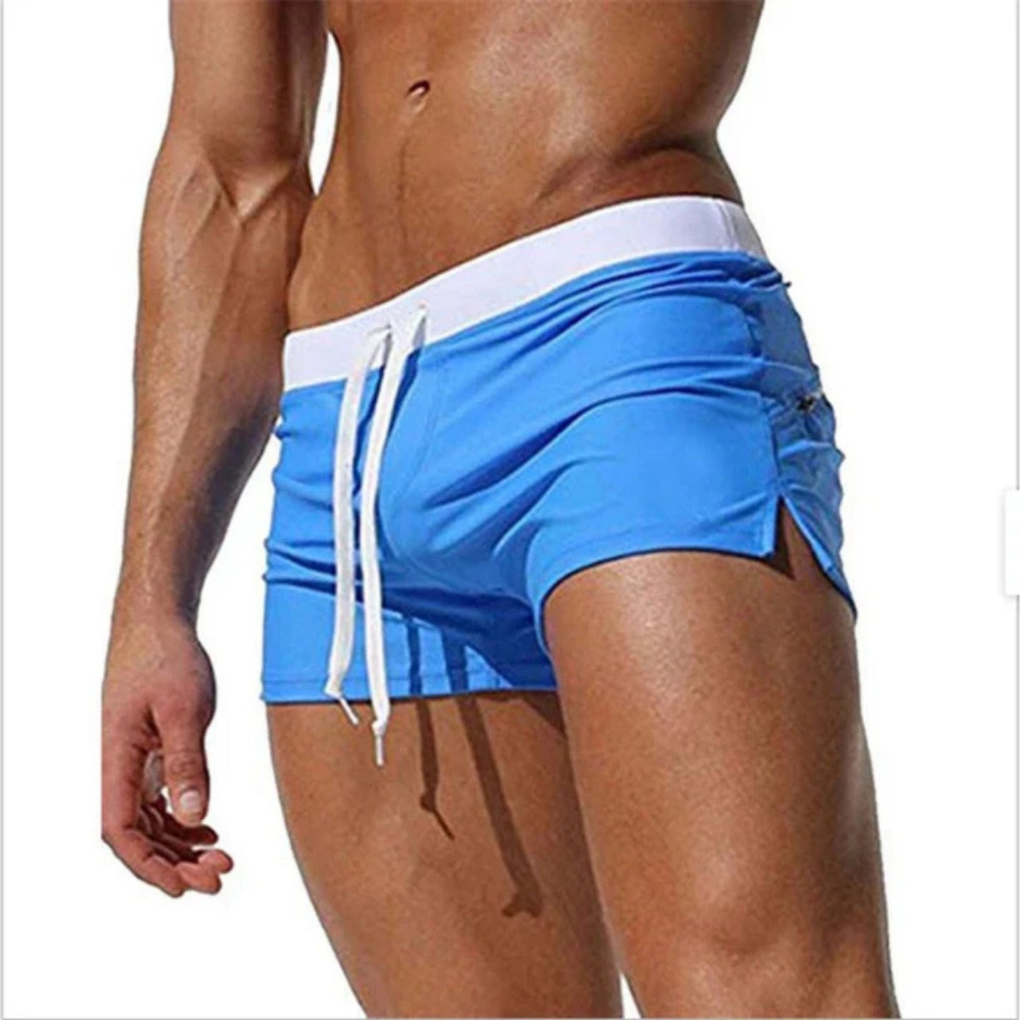Max | Short de bain pour homme avec cordon à la taille