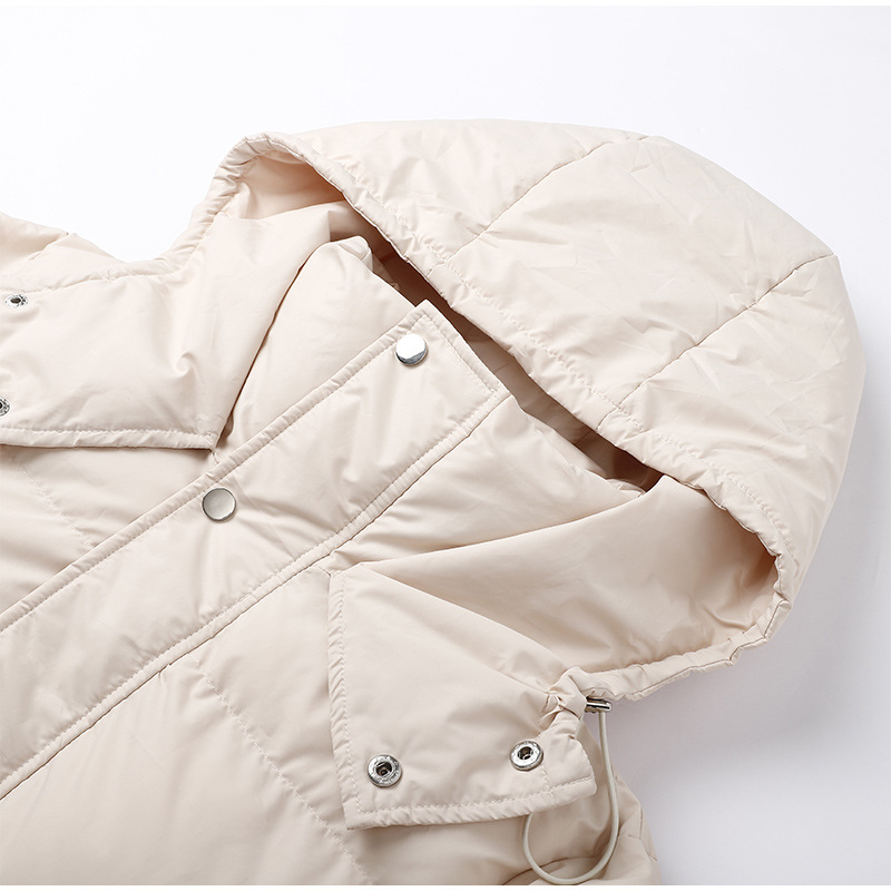 Alayah - Long Manteau d'Hiver Matelassé pour Femme