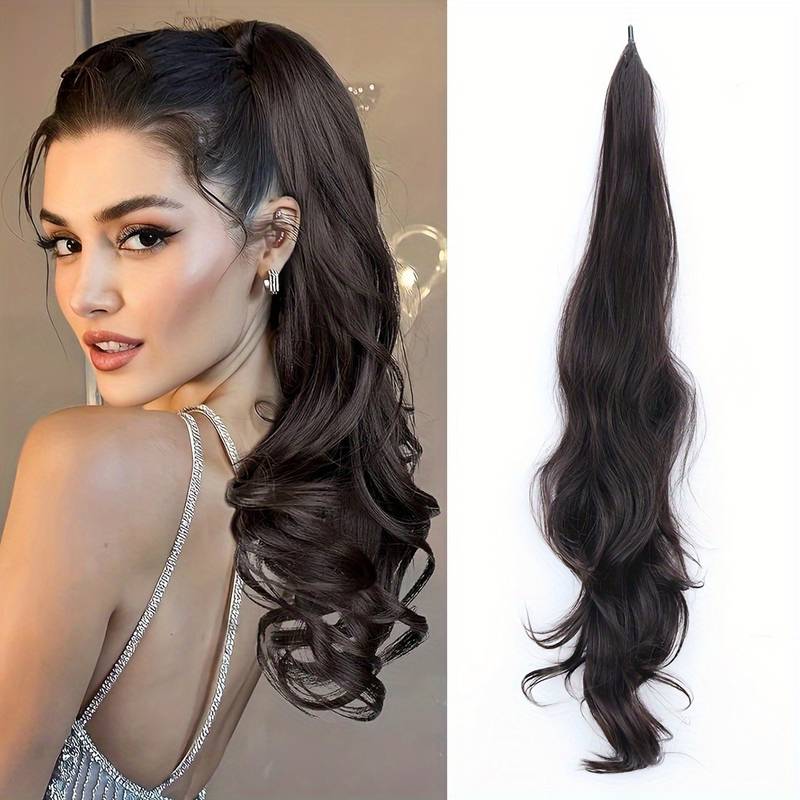 JLO Flexible Wrap Around Ponytail for Gorgeous Long Hair to Radiate this Summer ! Aujourd'hui 1+2 GRATUIT !