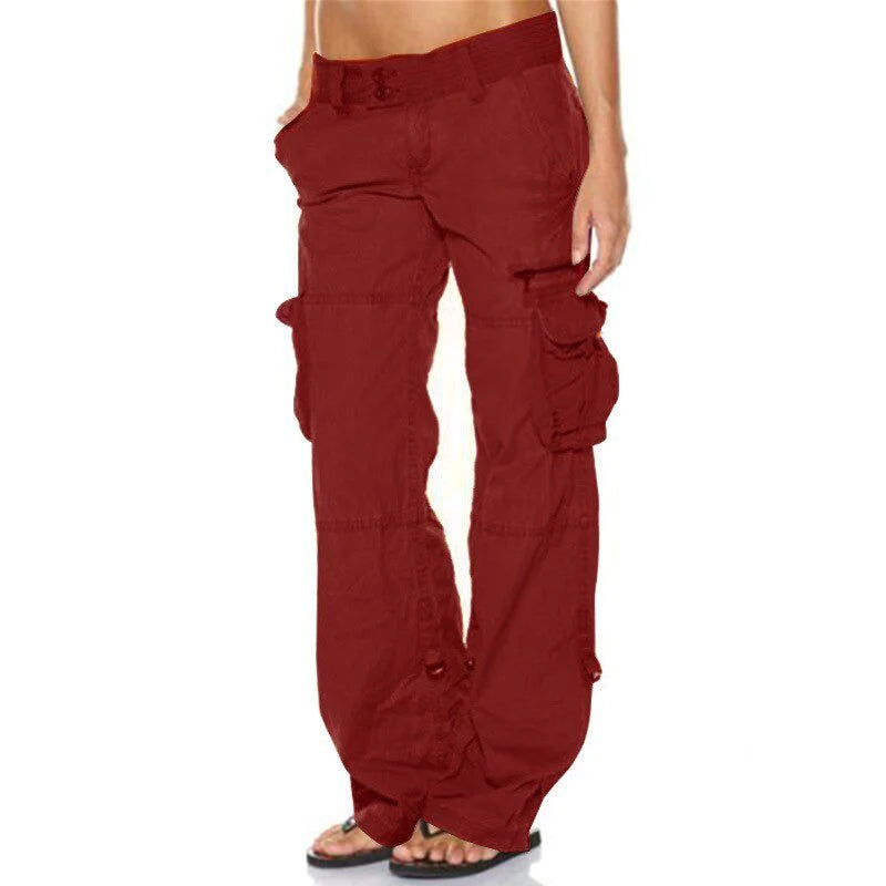 Eva - Pantalon cargo décontracté