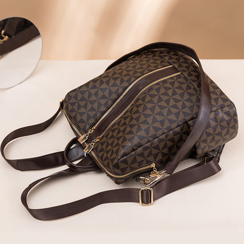 Ava - Ensemble Élégant Antivol à Deux Pièces avec Sac à Dos Convertible et Porte-monnaie au Design Chic