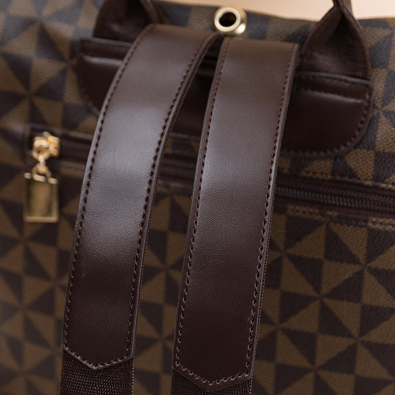 Ava - Ensemble Élégant Antivol à Deux Pièces avec Sac à Dos Convertible et Porte-monnaie au Design Chic