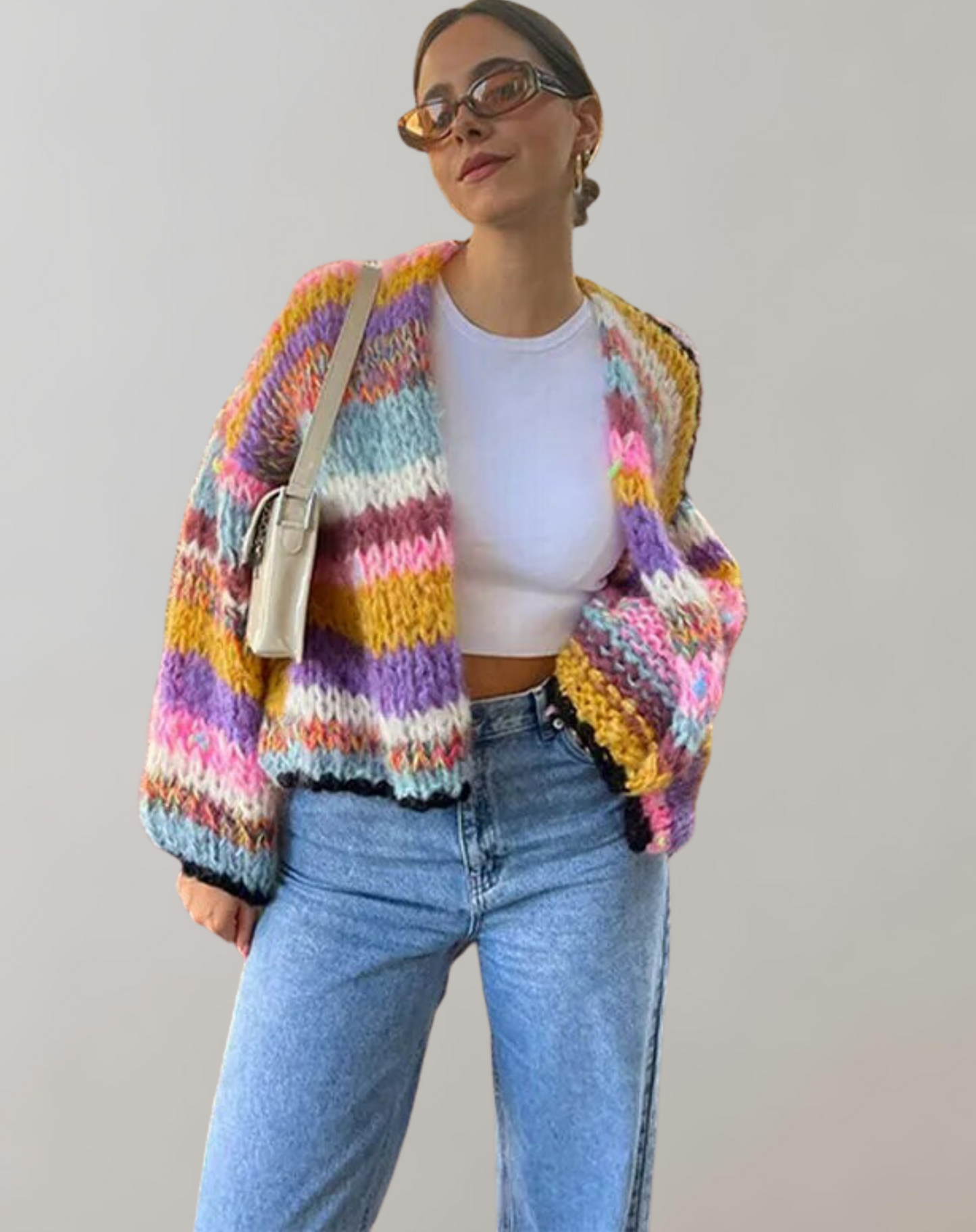 Amélise - Veste Colorée pour Femmes