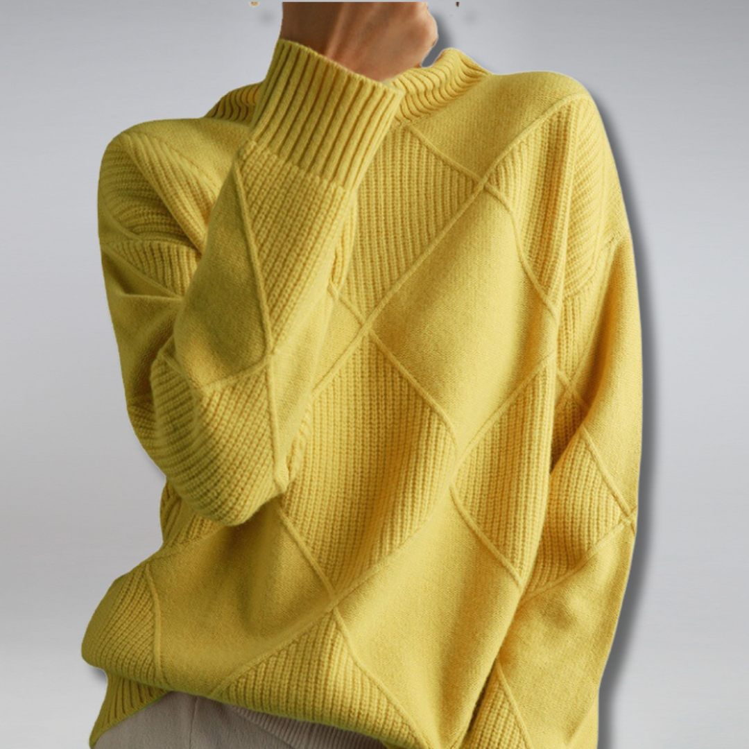 Azélie - Pull doux à motifs