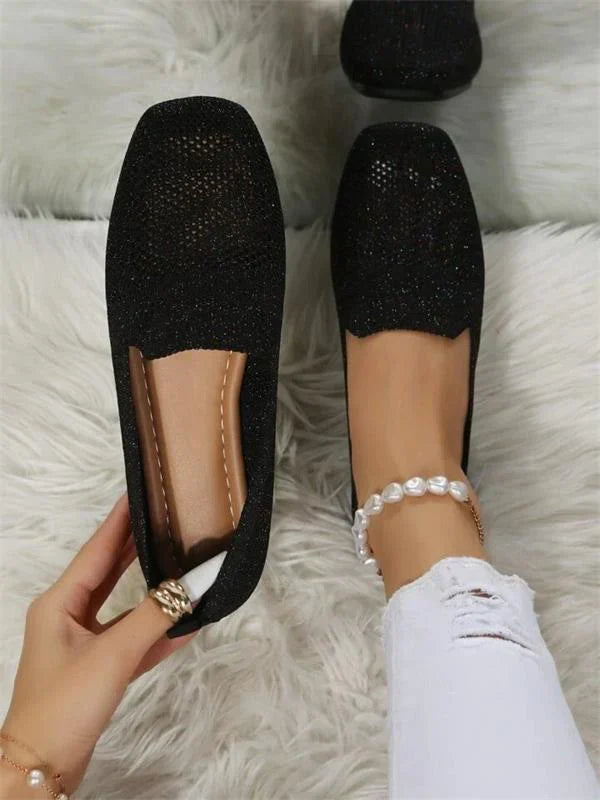 Violaine - Chaussures Plates Confort et Antidérapantes pour Femmes