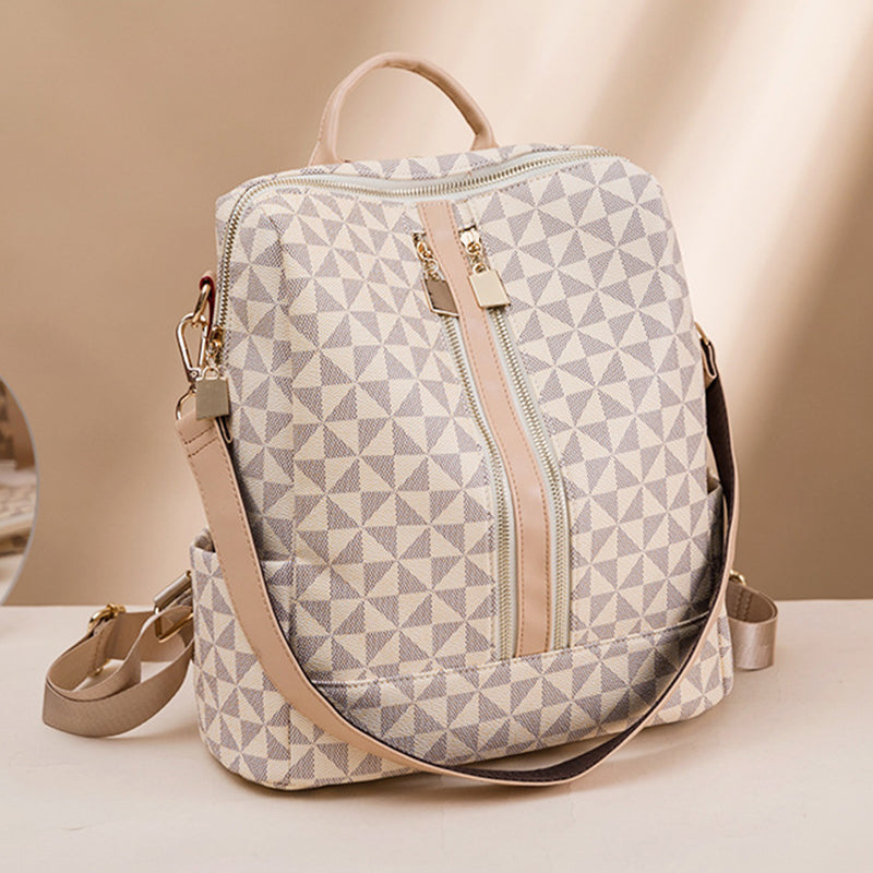 Ava - Ensemble Élégant Antivol à Deux Pièces avec Sac à Dos Convertible et Porte-monnaie au Design Chic