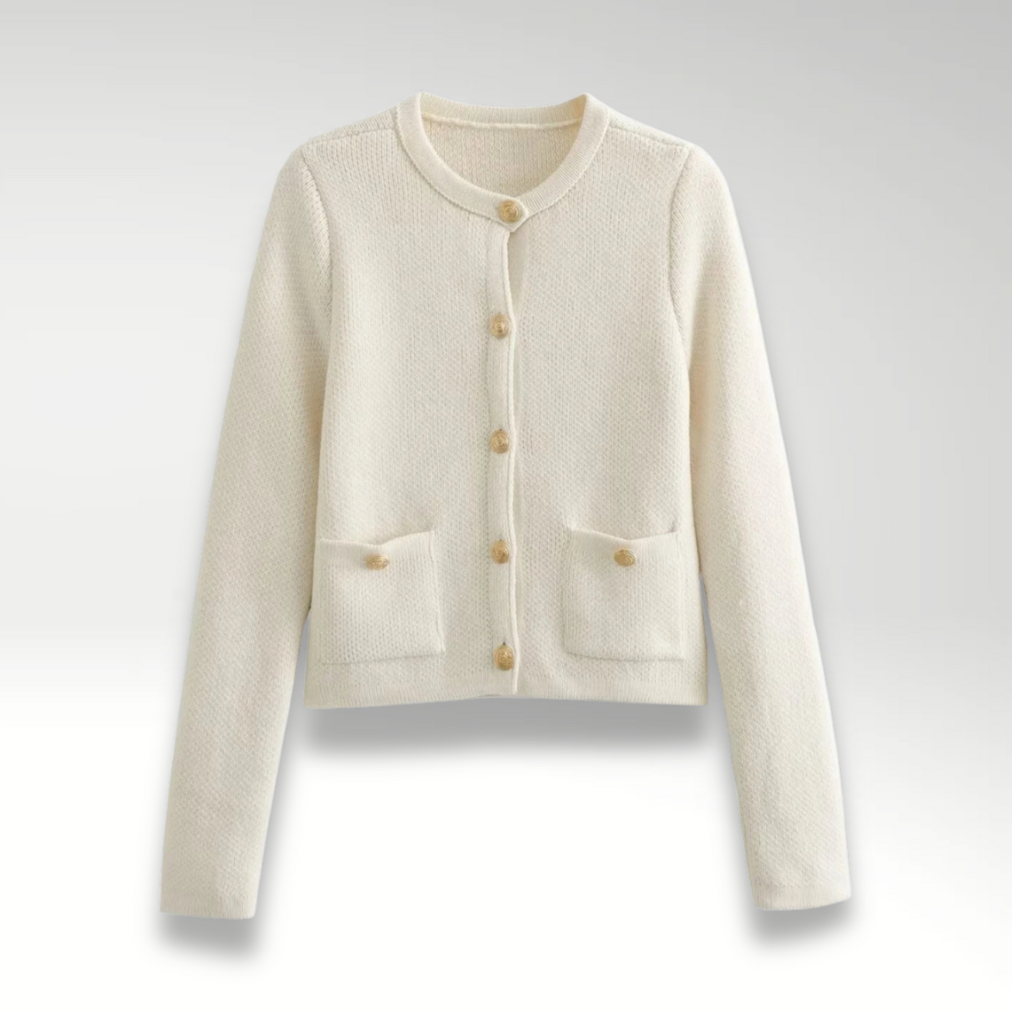 Laurence - Cardigan avec Boutons sur les Poches