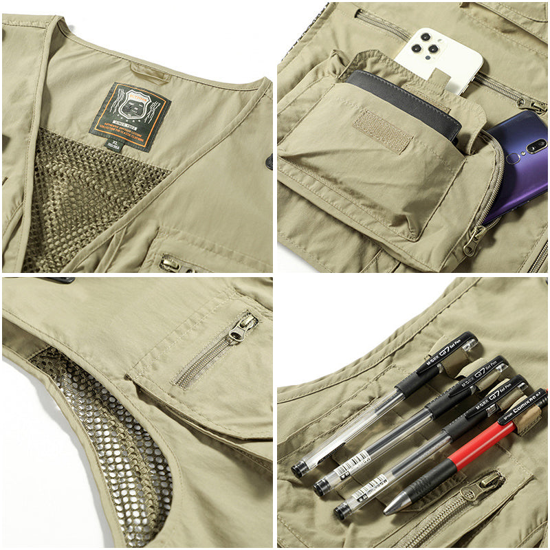 Axel - Gilet Tactique pour Hommes