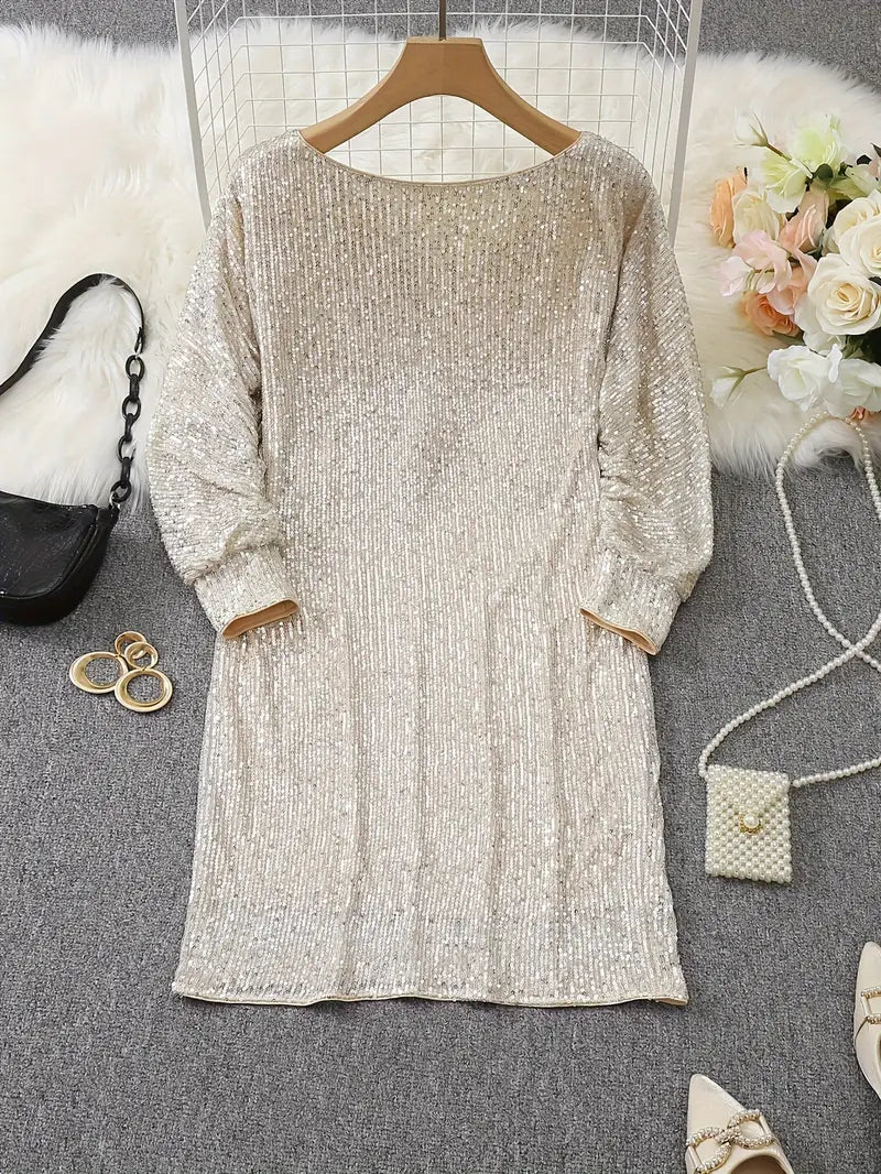 Isabella - Robe à Sequin Décolleté