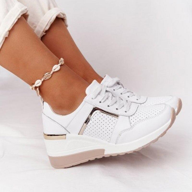 Lila - Baskets compensées élégantes pour un look chic