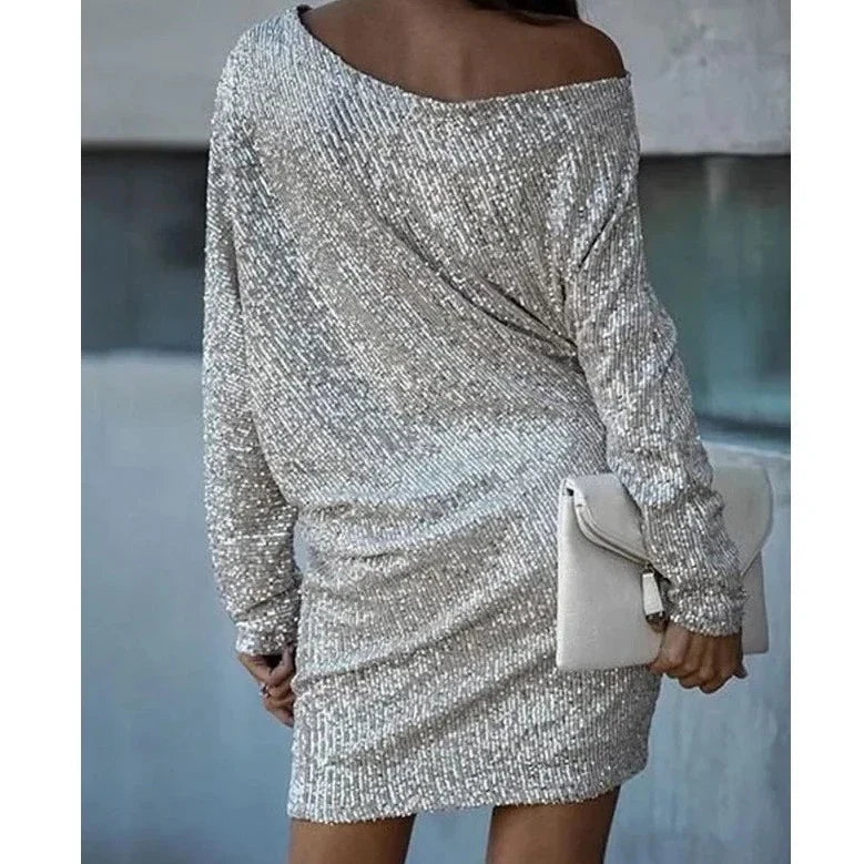 Isabella - Robe à Sequin Décolleté