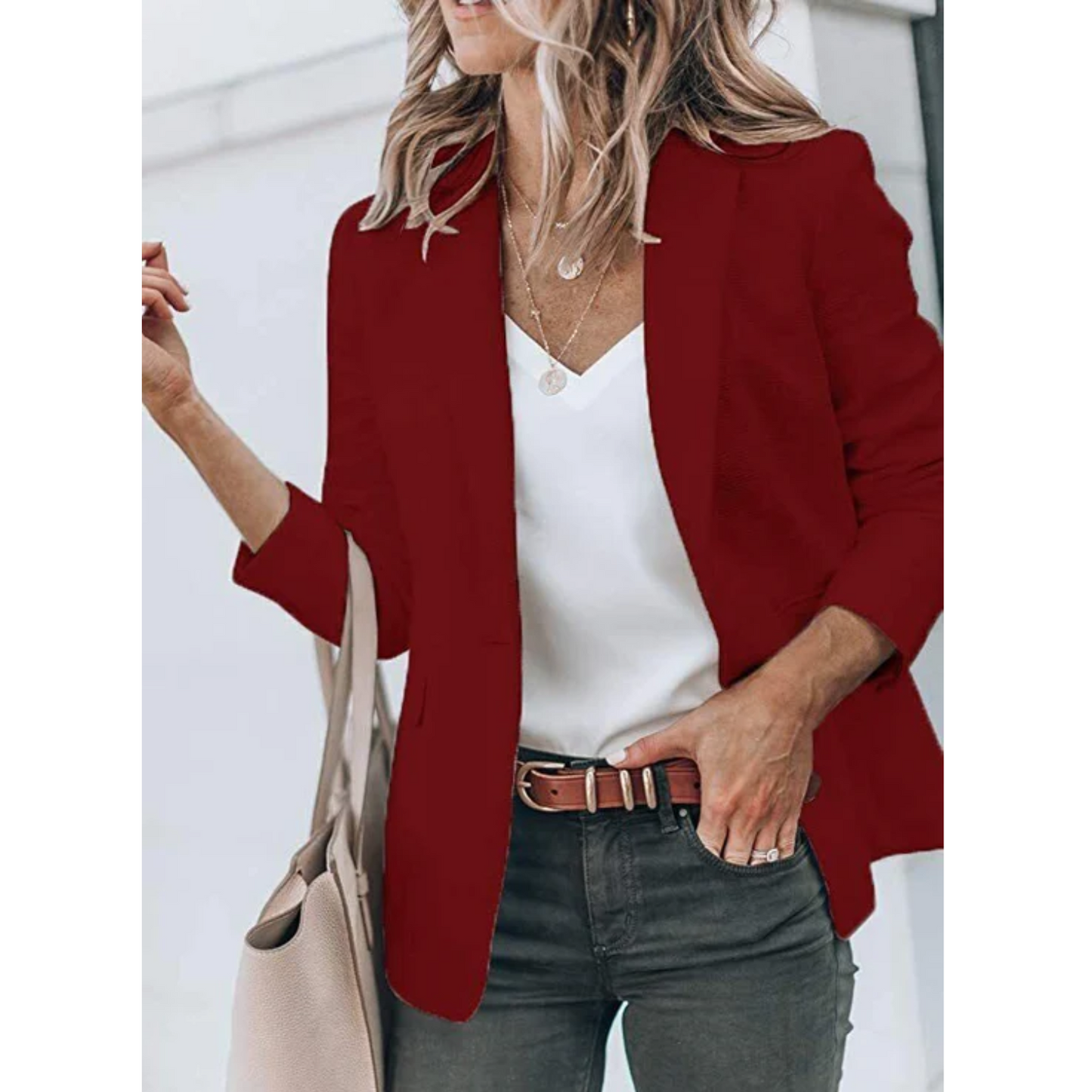 Roos - Vrijetijdsblazer Klassiek & Veelzijdig