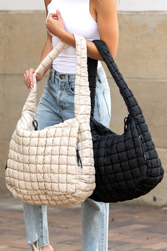 Charlotte - Sac fourre-tout ample et doux sac à bandoulière