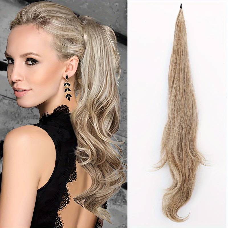 JLO Flexible Wrap Around Ponytail for Gorgeous Long Hair to Radiate this Summer ! Aujourd'hui 1+2 GRATUIT !