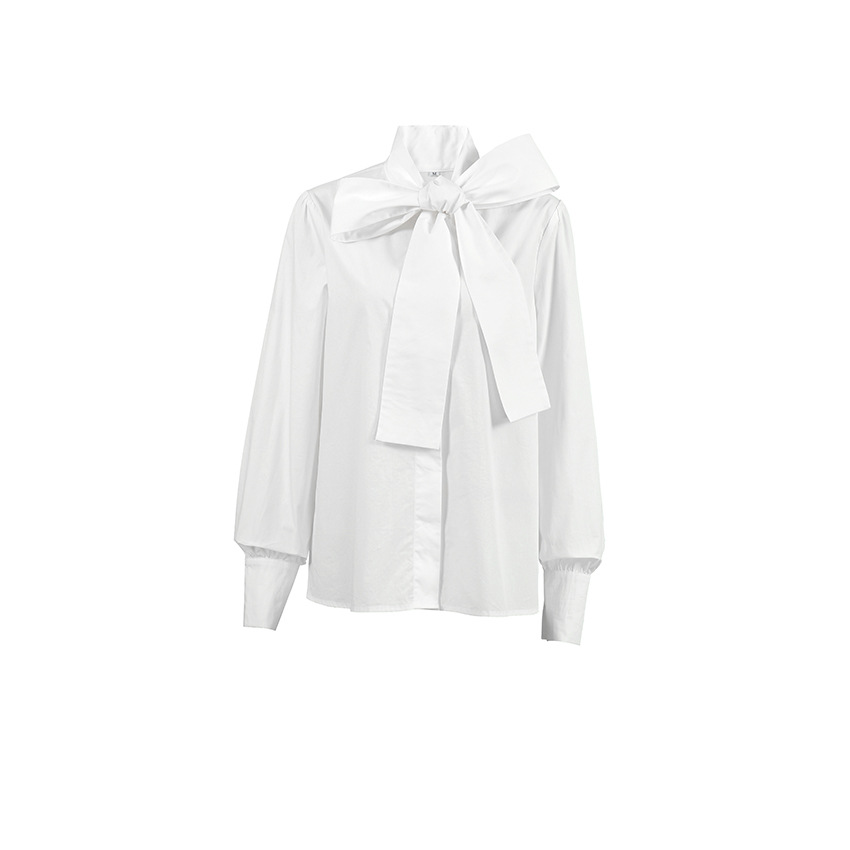 Abril - Chemise Blanche avec Nœud