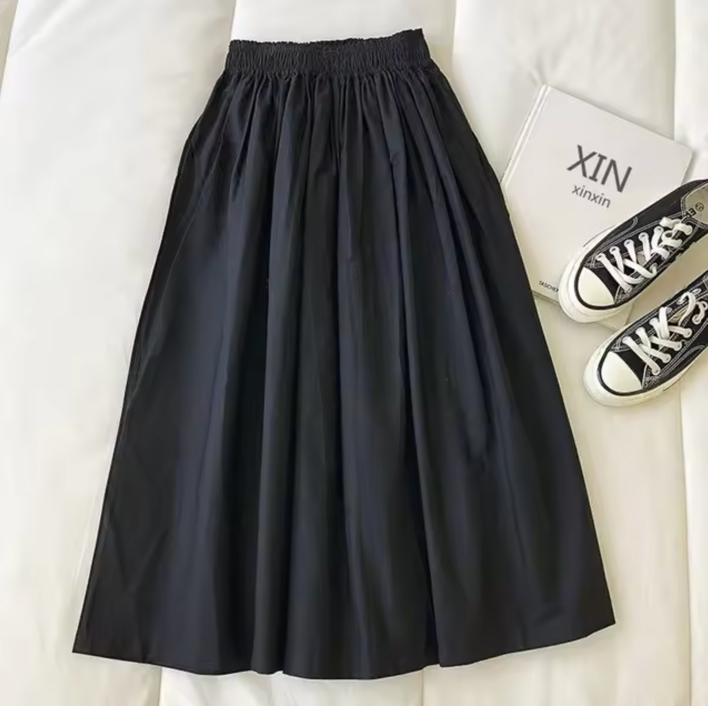 Chloé – Jupe Large À Taille Haute