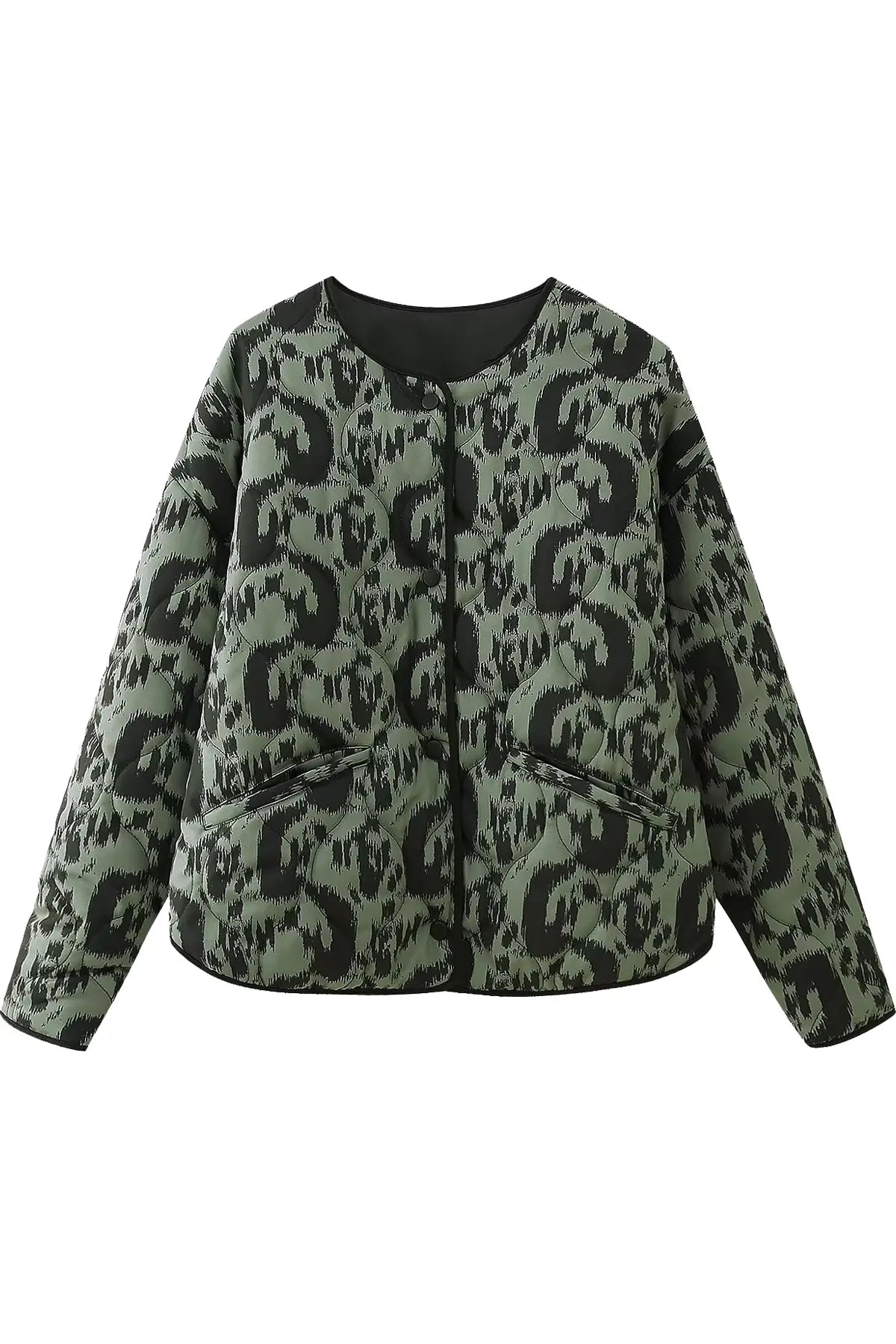 Angaline - Veste Bomber à Imprimé Distinctif