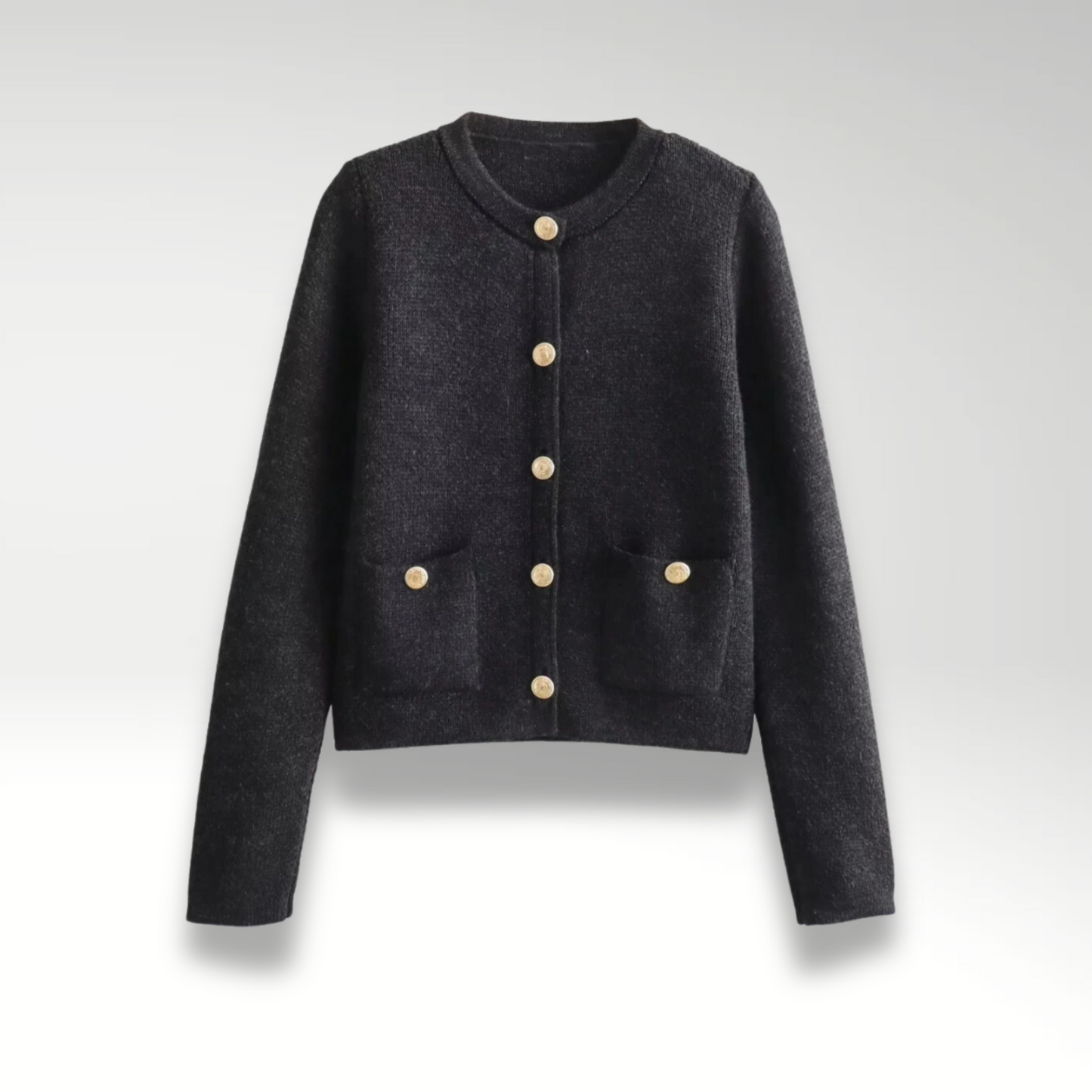 Laurence - Cardigan avec Boutons sur les Poches