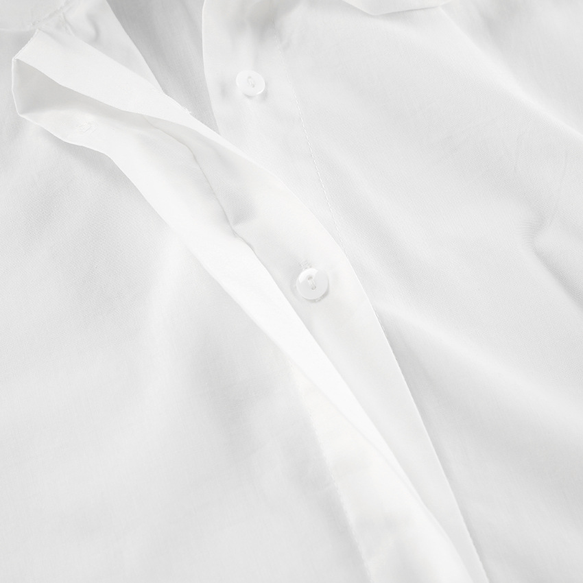 Abril - Chemise Blanche avec Nœud