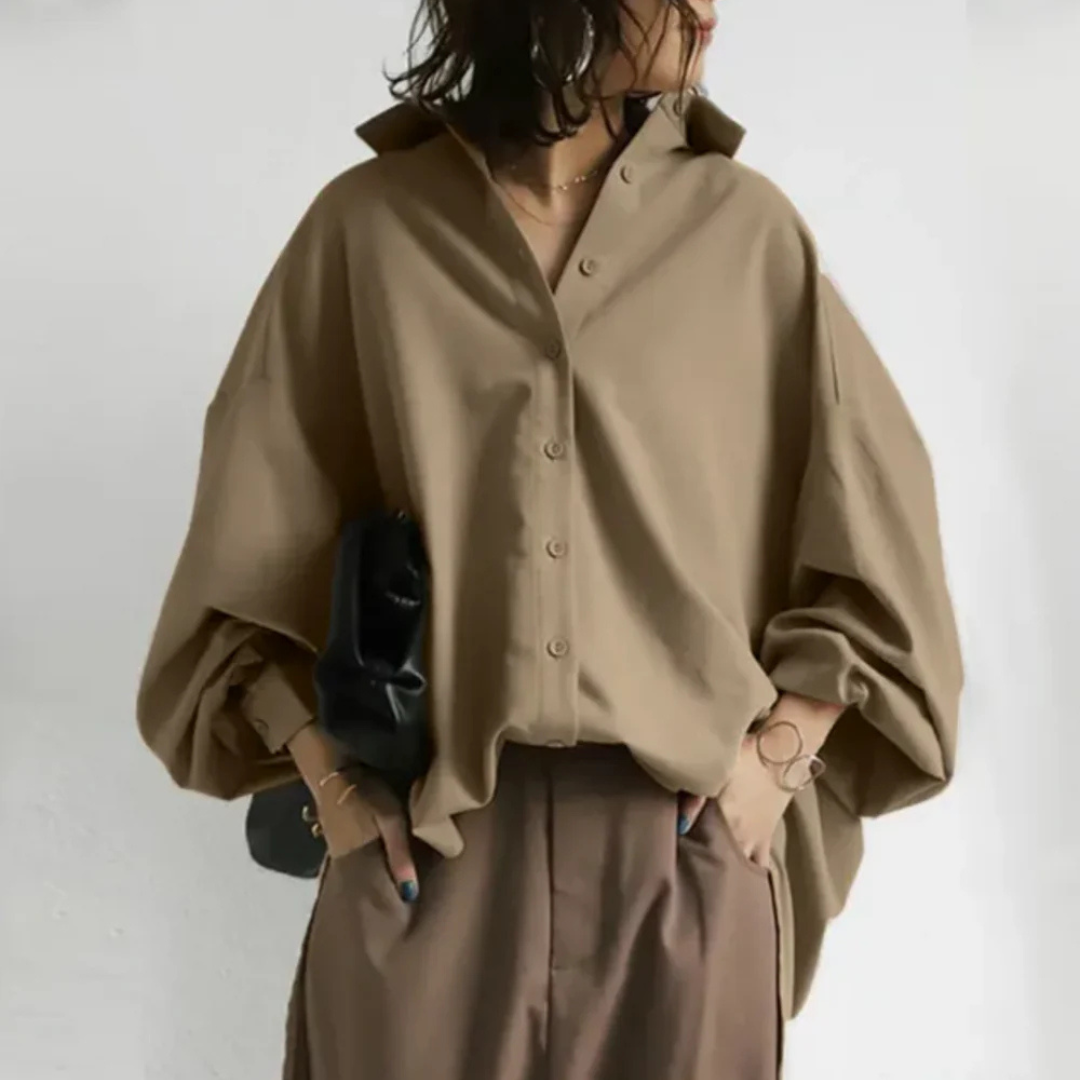 Maëlys - Chemise oversized à boutons