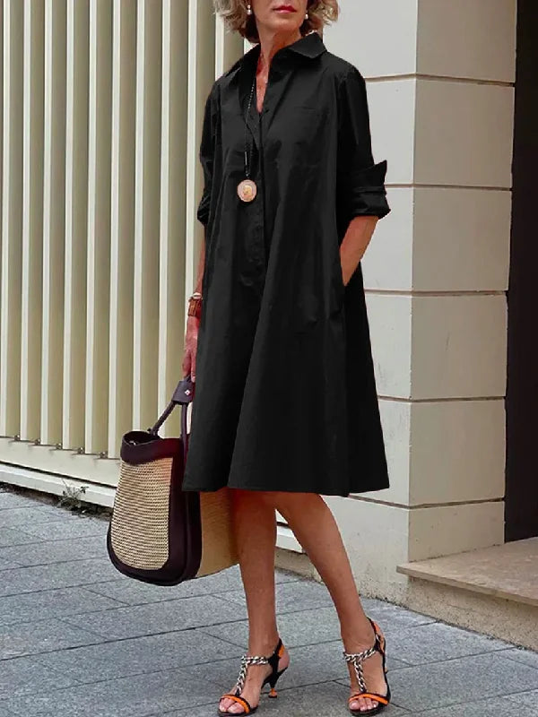 Fundamenta - Robe-chemise longue