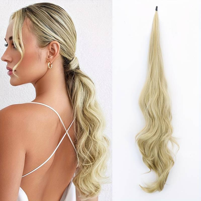 JLO Flexible Wrap Around Ponytail for Gorgeous Long Hair to Radiate this Summer ! Aujourd'hui 1+2 GRATUIT !