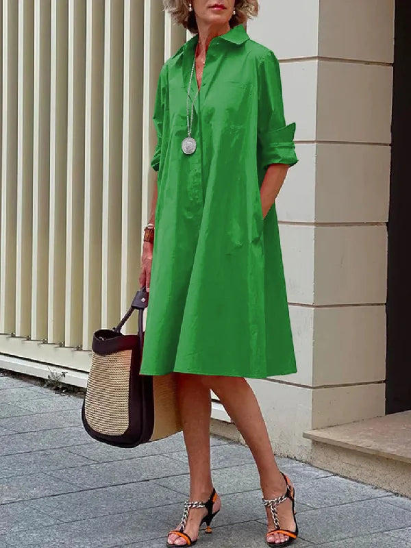 Fundamenta - Robe-chemise longue