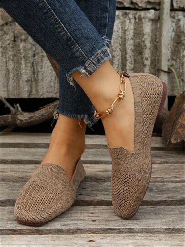 Violaine - Chaussures Plates Confort et Antidérapantes pour Femmes