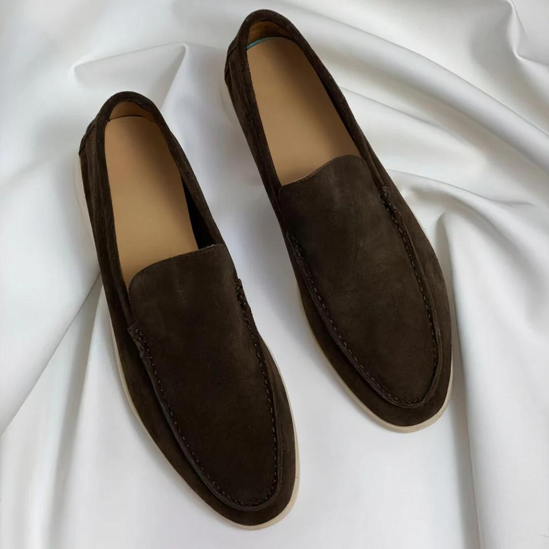Zéphir - Mocassins en Suède Élégants