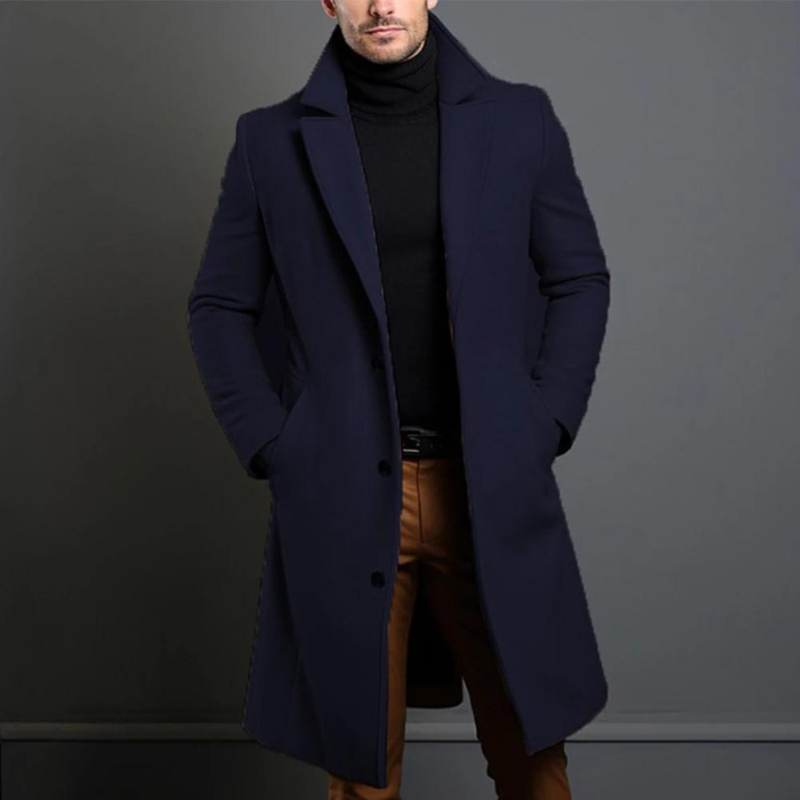 Stanislas - Manteau en Laine de Haute Qualité