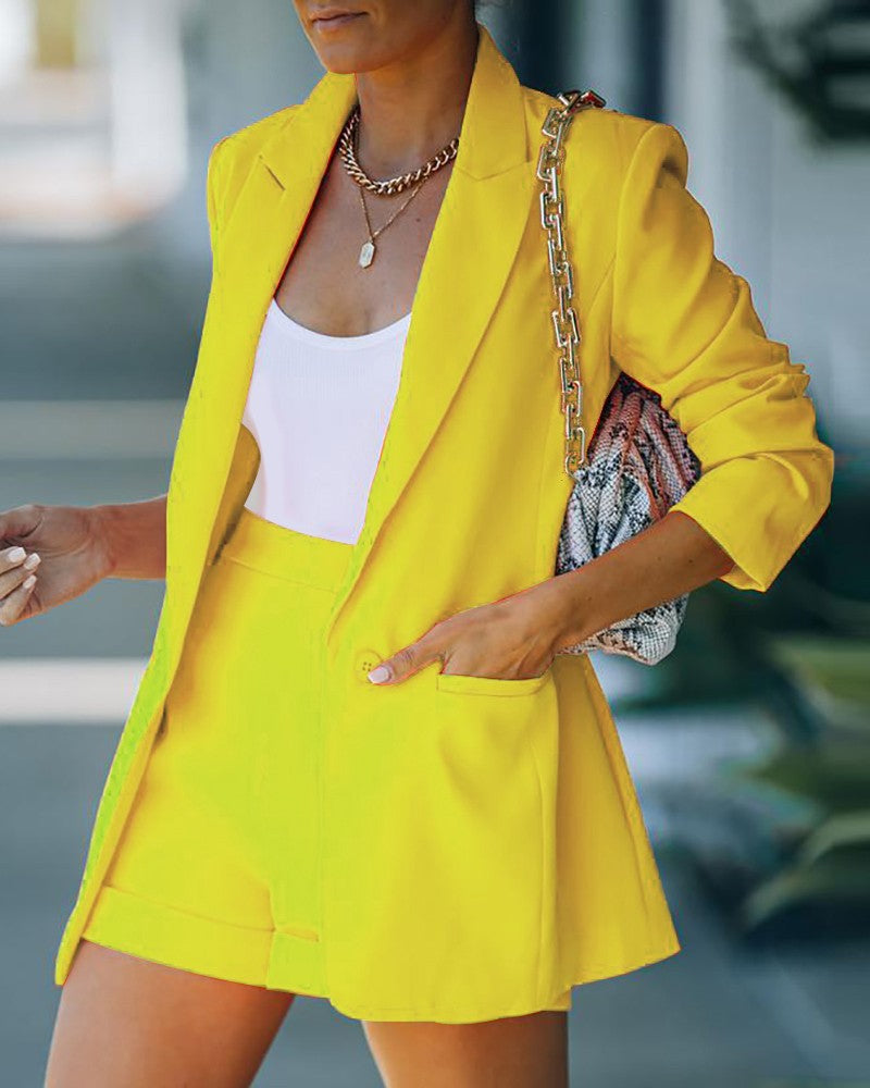 Linda - Ensemble Blazer avec Short