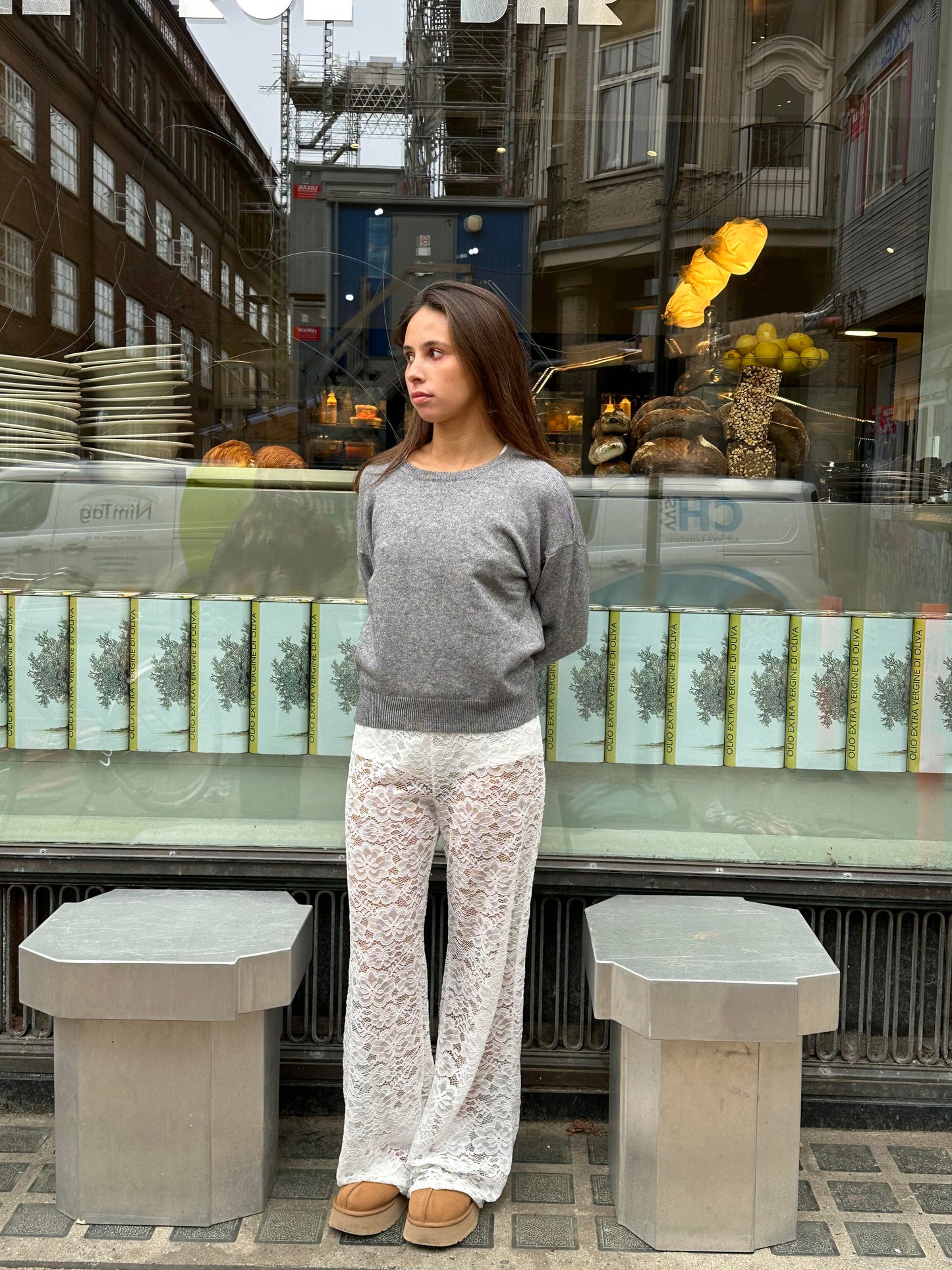 Isabella - Pantalons en dentelle
