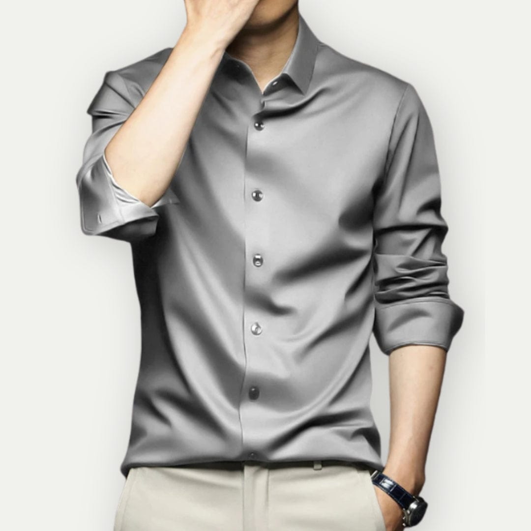 Gérard - Chemise Homme Sans Repassage et Anti-Rides Pratique Confortable et Stylée