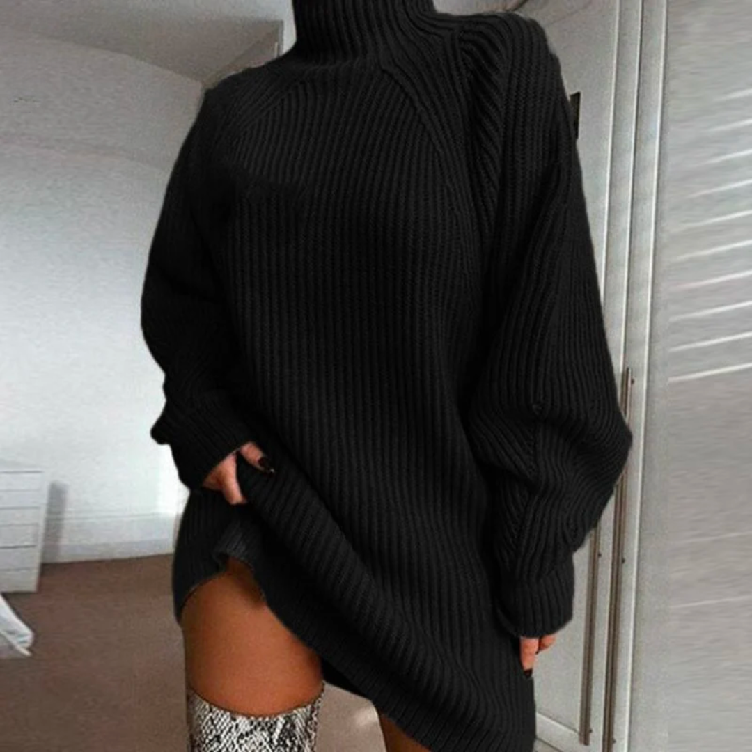 Faustina - Robe Pull Oversize Tricotée