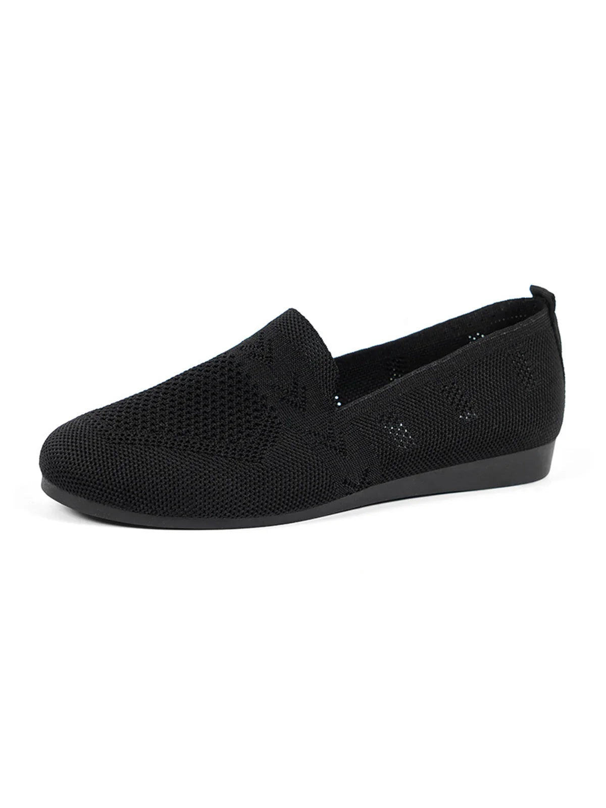 Olivia - Sandales en Maille Ademend Mocassins à Semelle Plate pour l'Été Idéales pour de Longues Promenades