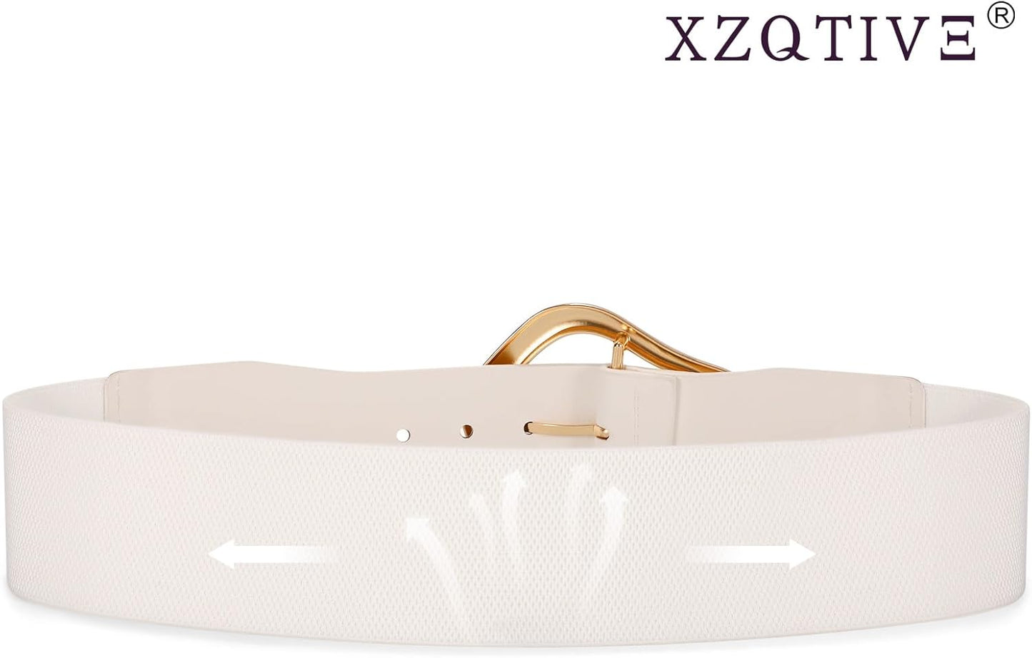 Margaux - Ceinture élastique large avec design abstrait pour femmes