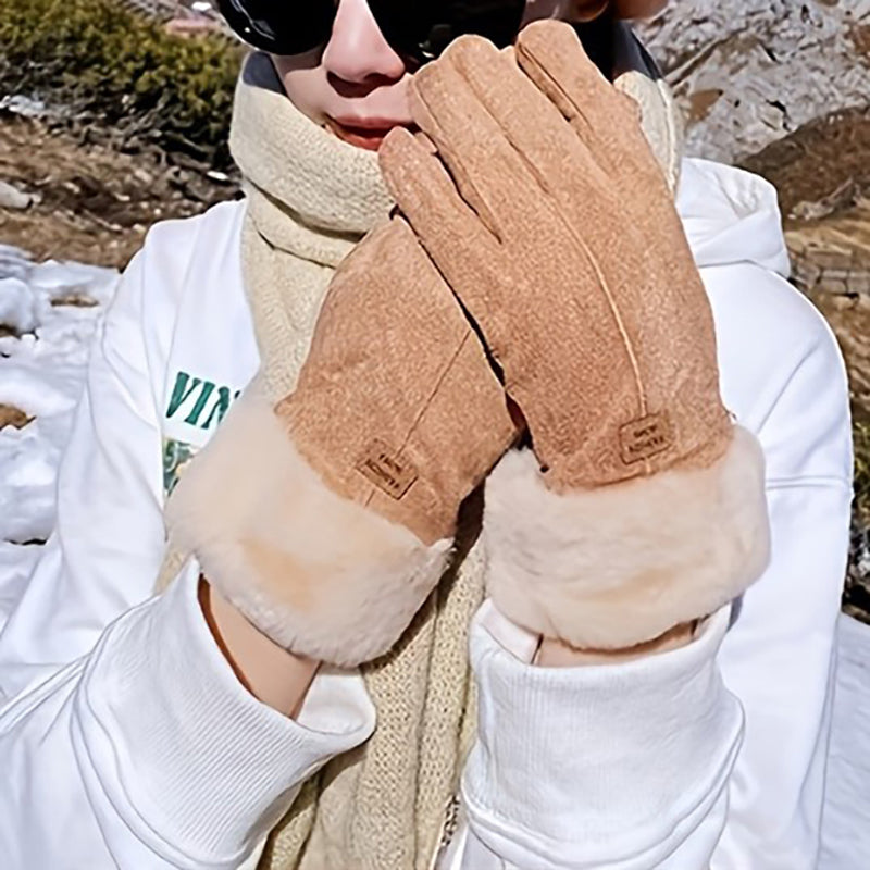 Églantie - Gants en Peluche Chaleureux