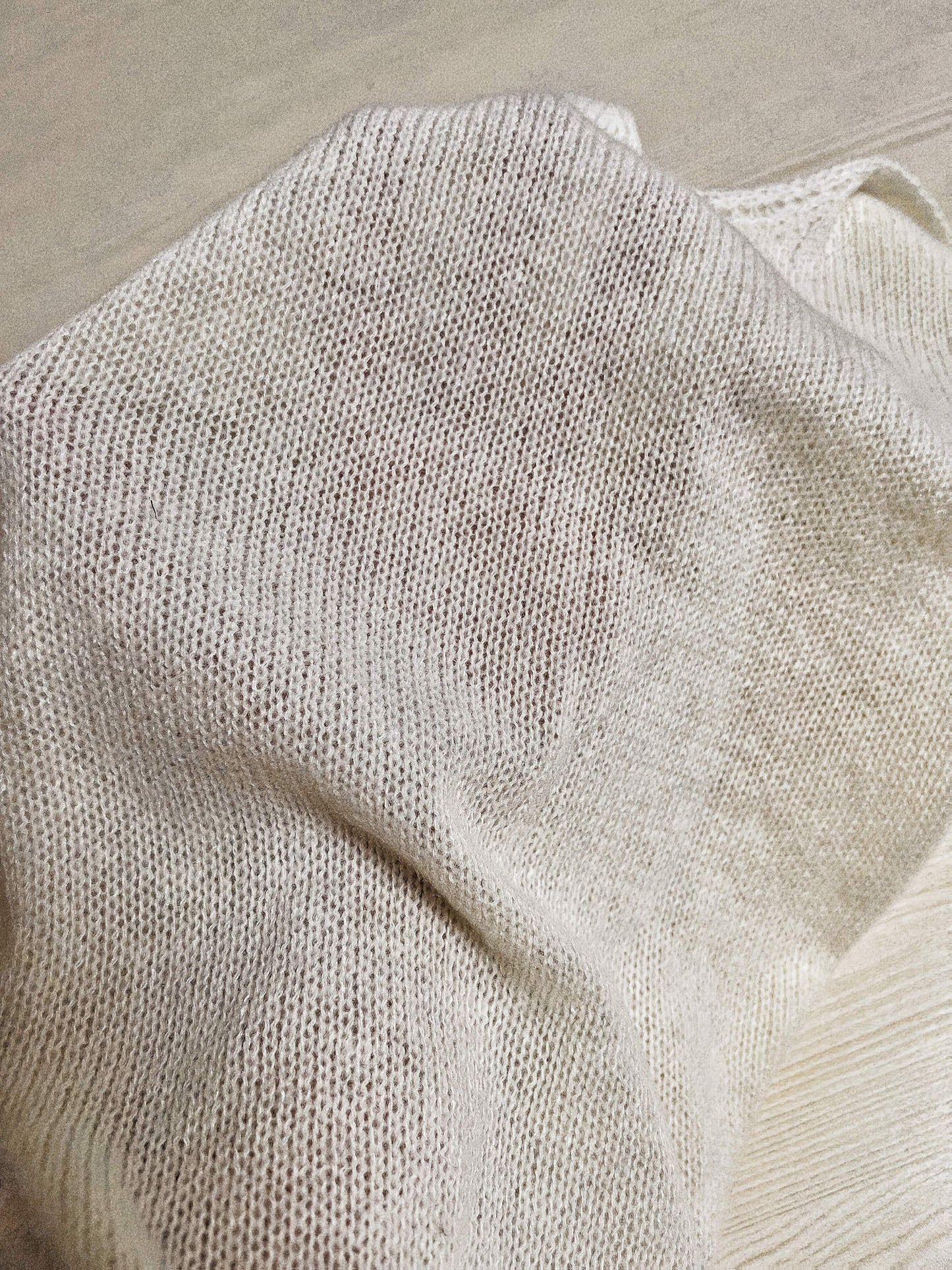 Maëva - Débardeur Blanc Tissé Naturel avec Dos Nu, Fines Bretelles et Coupe Ample