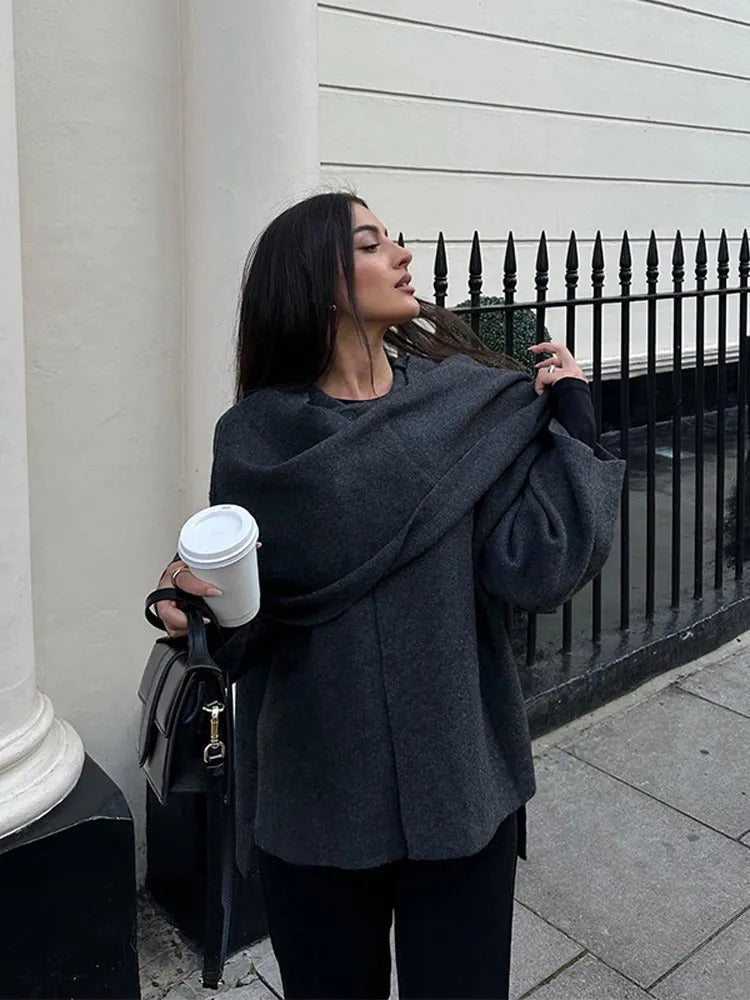 Dalila - Top Cape Asymétrique