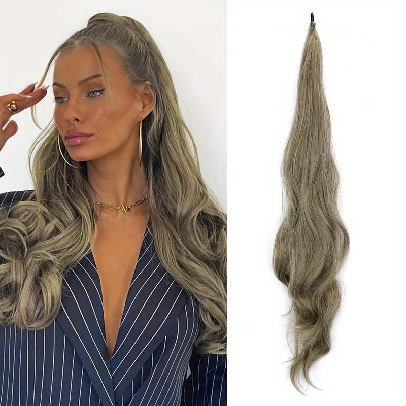 JLO Flexible Wrap Around Ponytail for Gorgeous Long Hair to Radiate this Summer ! Aujourd'hui 1+2 GRATUIT !