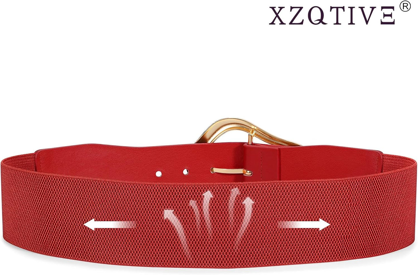 Margaux - Ceinture élastique large avec design abstrait pour femmes