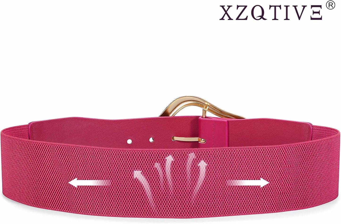 Margaux - Ceinture élastique large avec design abstrait pour femmes