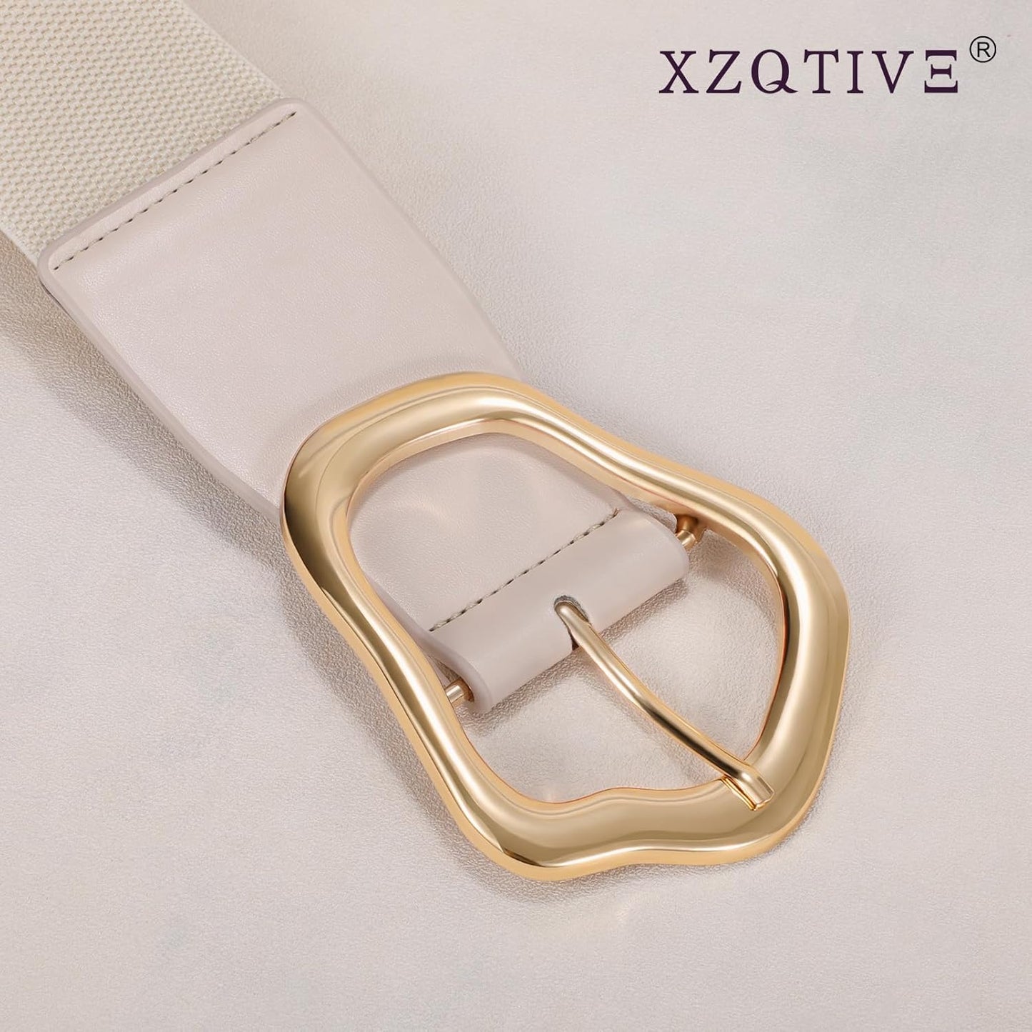 Margaux - Ceinture élastique large avec design abstrait pour femmes