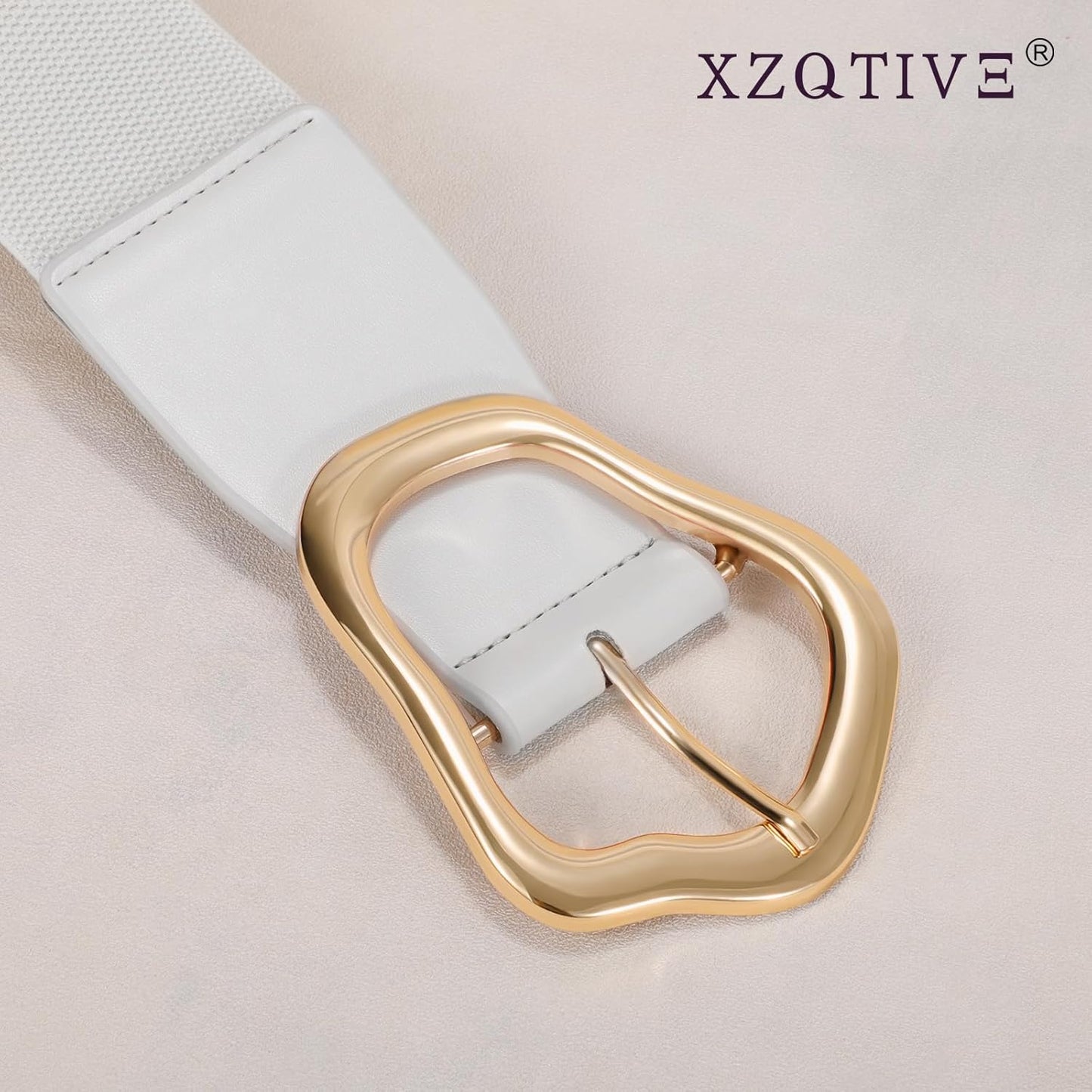 Margaux - Ceinture élastique large avec design abstrait pour femmes